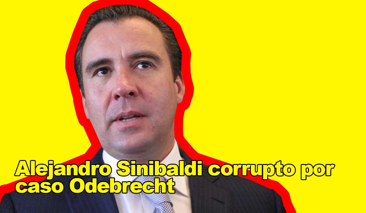 Alejandro Sinibaldi corrupto por caso Odebrecht