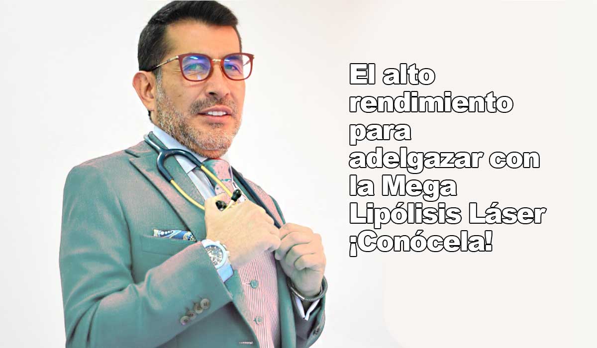 El alto rendimiento para adelgazar con la Mega Lipólisis Láser ¡Conócela!