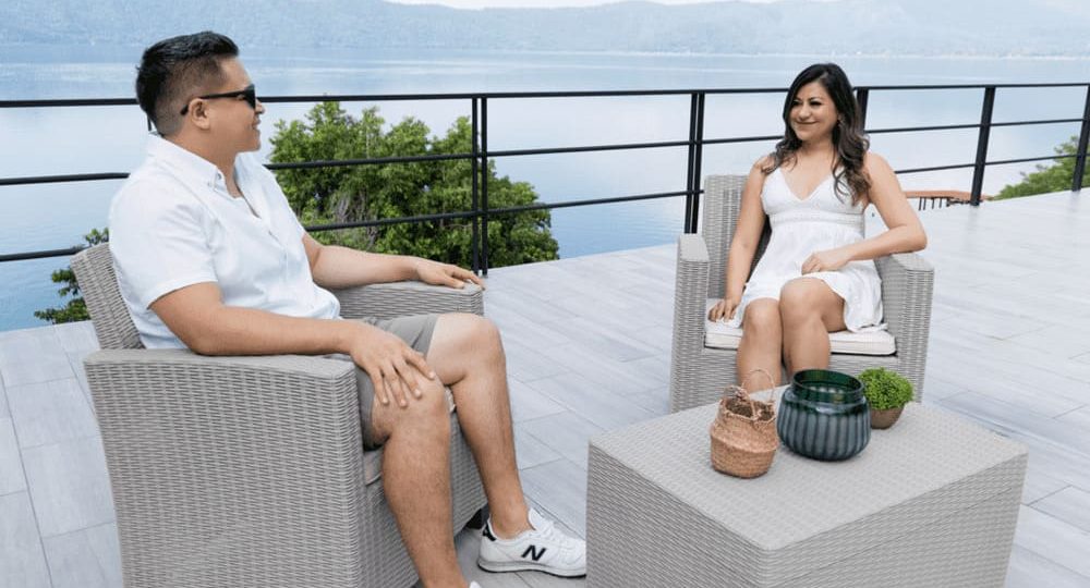 Muebles de plástico para jardines en Chile: ligeros y duraderos